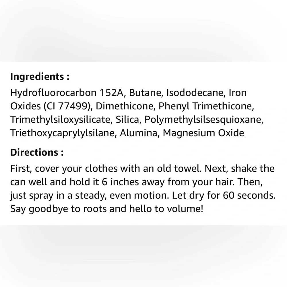 Clairol | Root Touch-Up 2-in1 Spray Temporary Spray, Black